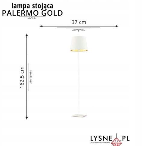 Lampa podłogowa stojąca PALERMO GOLD na Arena.pl