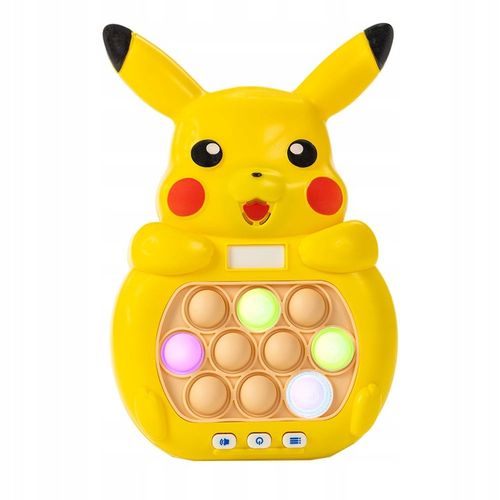 Gra POP IT PIKACZU PIKACHU elektroniczna zabawka zręcznościowa POPIT super na Arena.pl