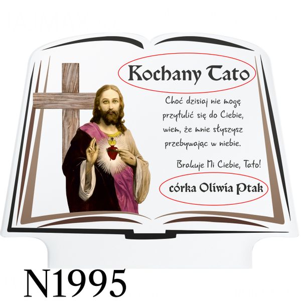 PODSTAWKA POD ZNICZE STATUETKA NA NAGROBEK XXL zdjęcie 3