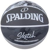 Piłka do koszykówki Spalding Sketch Jump Ball 84382Z — Rozmiar: 7