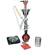 fajka wodna shisha 1-wężowa arabica 75 cm ręcznie zdobiona