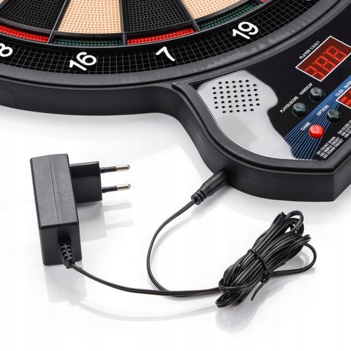 ELEKTRONICZNA TARCZA DO DARTA METEOR 4-LED 27 gier 202 warianty 8 na Arena.pl