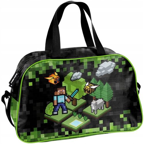 TORBA SPORTOWA NA BASEN PIXEL PASO Minecraft na Arena.pl