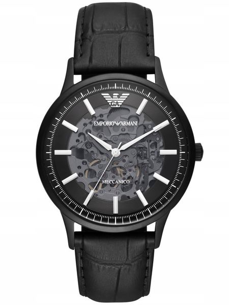 Zegarek męski EMPORIO ARMANI SKELETON AUTOMATIC AR60042 (zi055c) zdjęcie 1