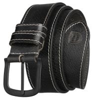 pasek skórzany męski do spodni elegancki peterson czarny klasyczny skóra