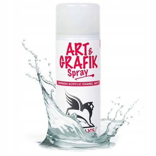Werniks końcowy RENESANS lakier do farb akrylowych MATOWY SPRAY 400ml na Arena.pl