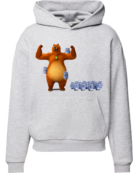 Bluza z kapturem Grizzy i Lemingi zdjęcie 3
