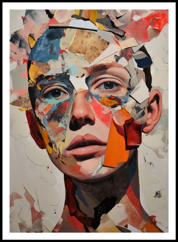 Plakat 67,5x95cm Podział Samego Siebie na Arena.pl