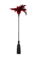 gp feather crop black/red