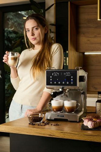 Ciśnieniowy ekspres kolbowy ze spieniaczem Yoer 1350 W 20 bar 15 kaw na Arena.pl