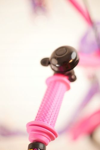 Rower 16" cali dziecięcy dla dziewczynki fotelik, kółka boczne,frędzle,kosz na Arena.pl