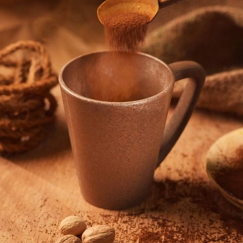 Kubek z drewna sosnowego 200ml wielorazowy różowy na Arena.pl