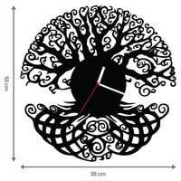 ZEGAR ŚCIENNY DRZEWO 58cm XXL 161.11