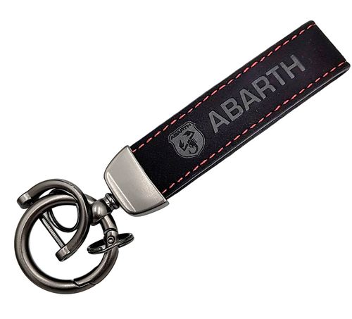 ABARTH BRELOK samochodowy ABARTH BRELOCZEK do kluczy + pudełko na prezent na Arena.pl
