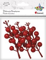 dekoracje florystyczne gałązka winobluszczu czerwona titanum