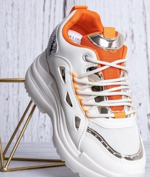 Damskie Sneakersy Na Koturnie r.38 zdjęcie 2