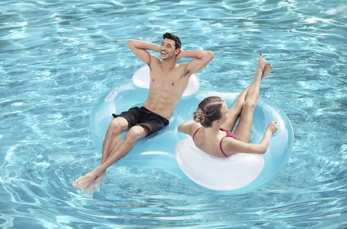 Fotel dmuchany podwójny Double Ring Bestway 43009 na Arena.pl