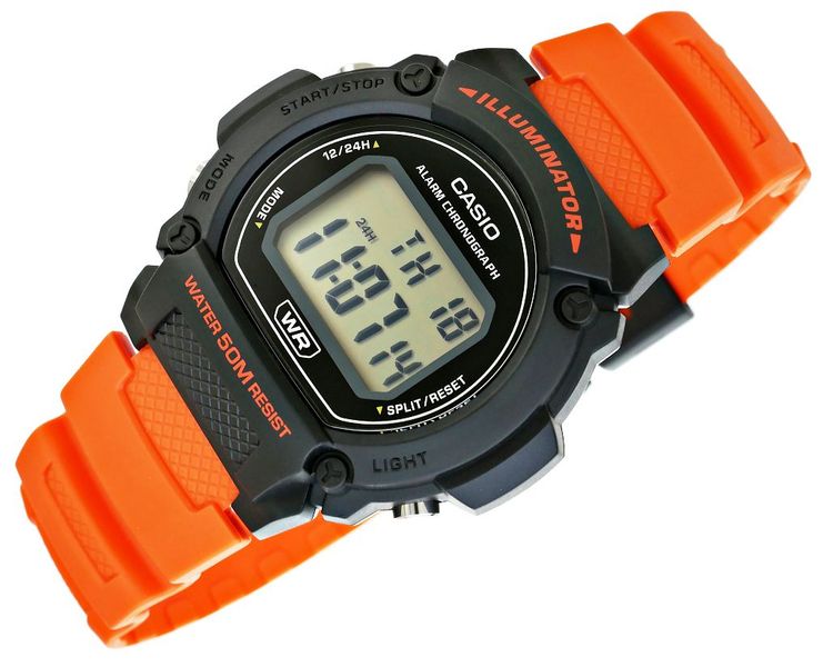 Zegarek Męski CASIO W-219H-4AVDF CASIO zdjęcie 4