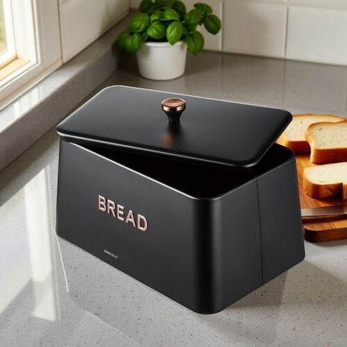 elegancki chlebak stalowy kinghoff kh-1949 czarny na Arena.pl