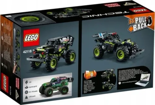 Lego Technic Auto Monster Truck Jam Grave Digger na Arena.pl