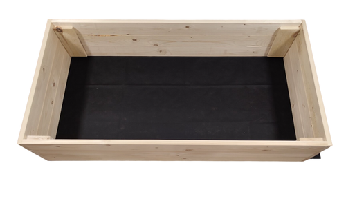 WARZYWNIAK ZIELNIK SKRZYNIA NA WARZYWA INSPEKT DREWNIANY 80x120 WYSOKI 27cm na Arena.pl