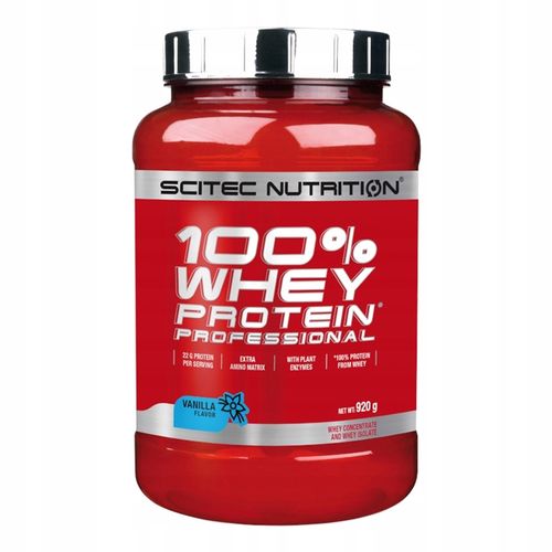 SCITEC 100% Whey Protein Professional 920g BIAŁKO na Arena.pl