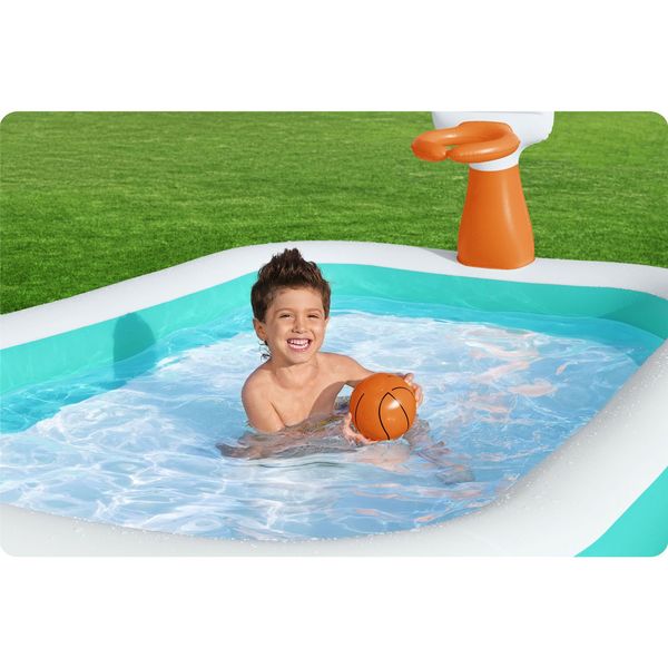 Basen dmuchany Dunk'N Splash 251 x 168 x 102 cm Bestway 54445 zdjęcie 8