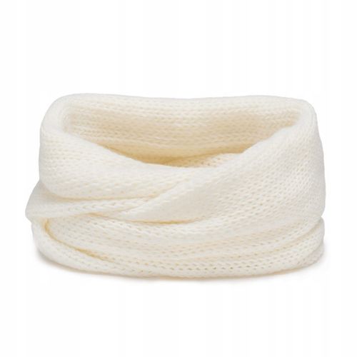 Czapka zimowa damska z pomponem + komin Ecru na Arena.pl