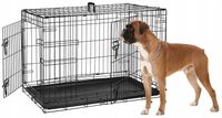 Duża Metalowa Klatka Kennelowa Kojec DLA PSA XXL