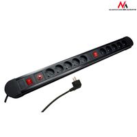 PRZEDŁUŻACZ LISTWA ZASILAJĄCA 10 GNIAZD 1,5m KABEL AUTOMATYCZNY BEZPIECZNIK