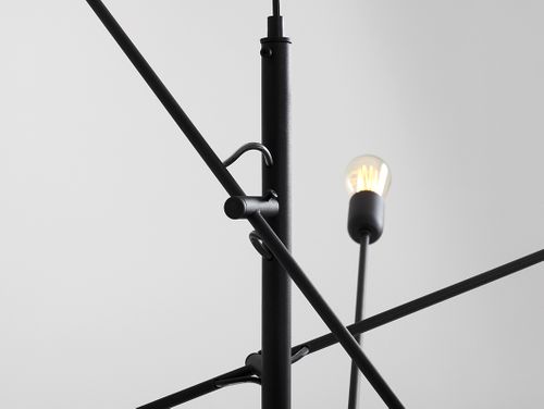 Lampa wisząca TWIGO 6 – czarny na Arena.pl