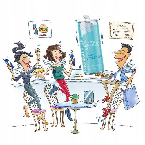 Red Bull Napój energetyczny Ice Edition waniliowa jagoda 12x250ml puszka na Arena.pl