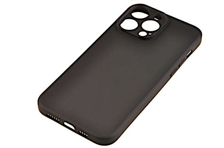 Etui silikonowe Tint do Apple iPhone 14 Pro Max czarny zdjęcie 1