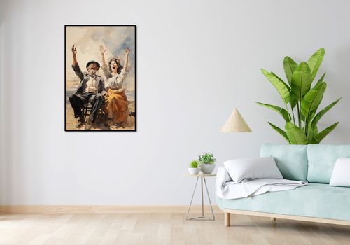 Plakat 68x101cm Chwile Radości na Arena.pl