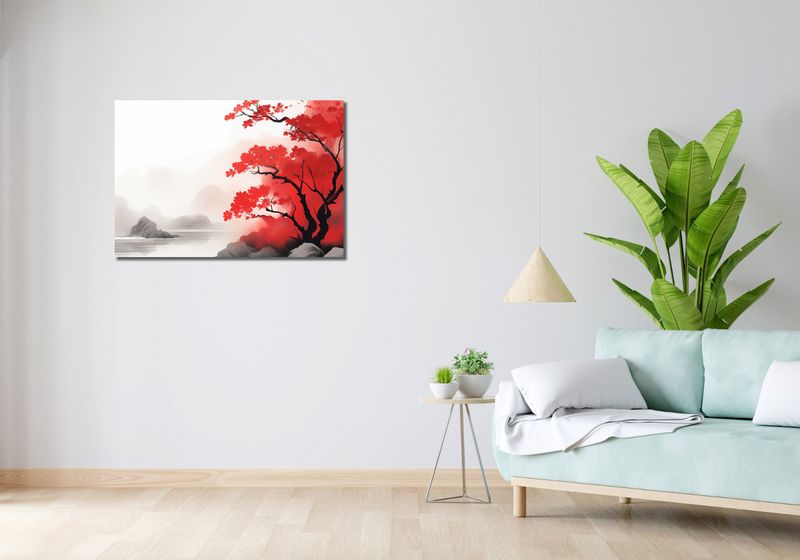 Obraz 90x60cm Spokój przy Medytacji zdjęcie 2