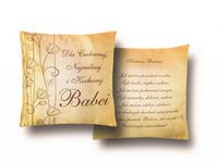 poduszka dla Cudownej, Najmilszej, Kochanej BABCI 35x35cm | S37