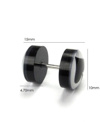 Męski piercing fake plug Estilo Sabroso Es0865 na Arena.pl