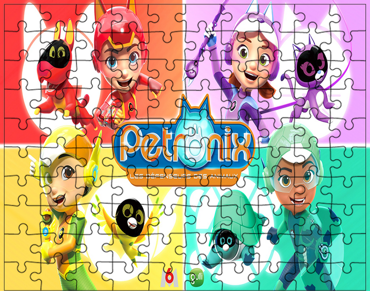 Puzzle Petronix Defenders zdjęcie 1