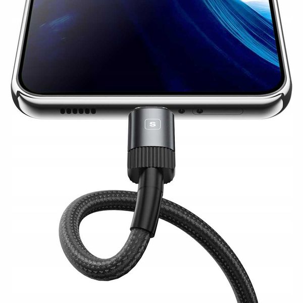 Spacecase Usb-C Cable 1M 3A Black zdjęcie 4
