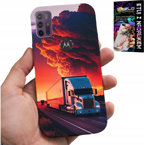 ETUI DO MOTOROLA MOTO G10 POWER - TIR CIĘŻARÓWKA CASE + SZKŁO HARTOWANE na Arena.pl