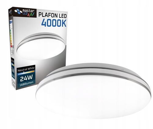 Plafon LED 24W NATYNKOWY sufitowy oprawa LAMPA panel na Arena.pl