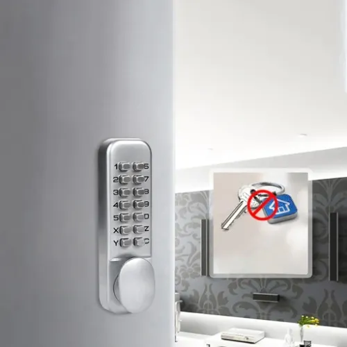 KLAMKA ZAMEK SZYFROWY MECHANICZNY KOD BEZ BATERII na Arena.pl