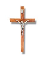 Krzyż Drewniany Ciemno Brązowy 27 / 13,5 Cm 10508