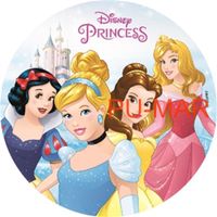 Opłatek na tort Księżniczka Śnieżka Aurora Zosia Bella Kopciuszek Piękna