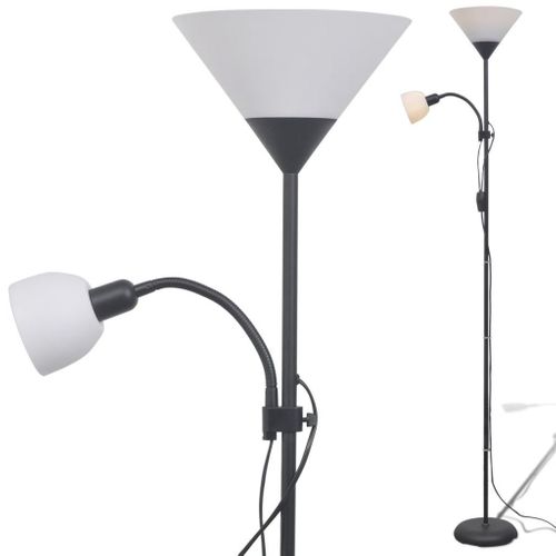 Lampa podłogowa czarna VidaXL na Arena.pl