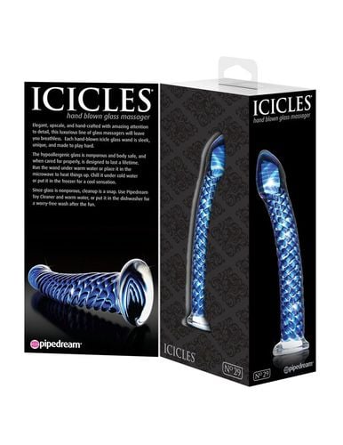Szklane Dildo Ze Spiralą - Icicles No 29 Pipedream na Arena.pl