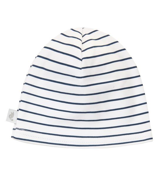 Czapka biała w paski 36 zdjęcie 1
