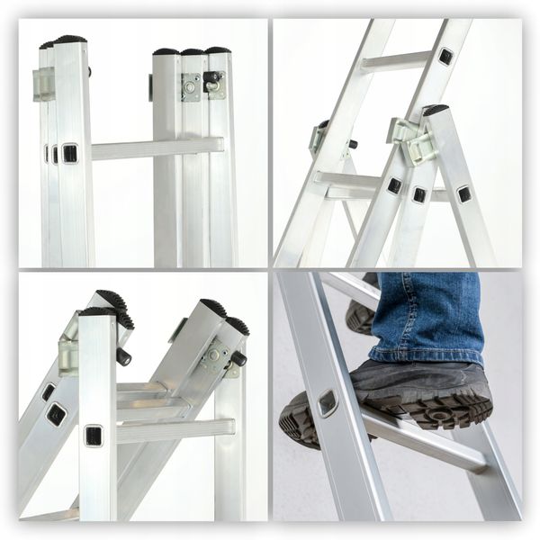 KADAX Drabina wielofunkcyjna 7-stopni 3x7 BASIC zdjęcie 9