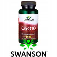 SWANSON Koenzym Q10 120mg ZDROWE SERCE Uroda CoQ10 Odporność ENERGIA