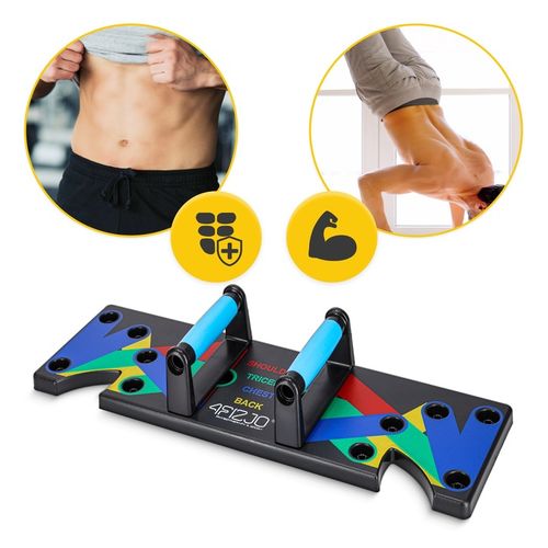 DESKA UCHWYTY DO POMPEK ĆWICZEŃ PLATFORMA PUSH UP BOARD WIELOFUNKCYJNA SIŁA na Arena.pl